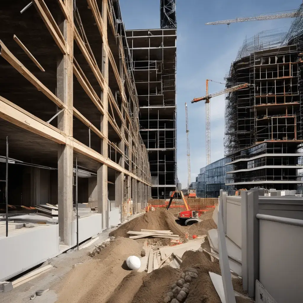 image of a property under construction for the blog how to invest in REITS uk