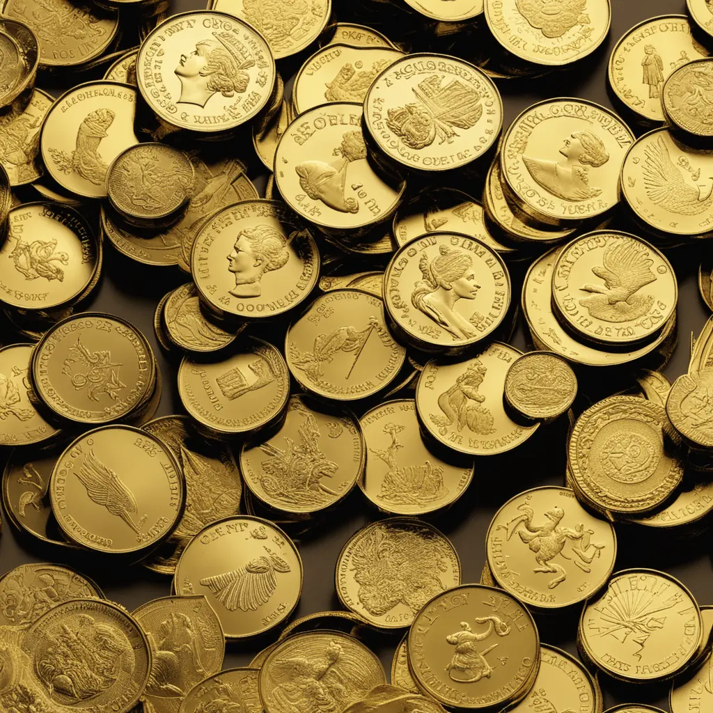 cgi gold soverign coins