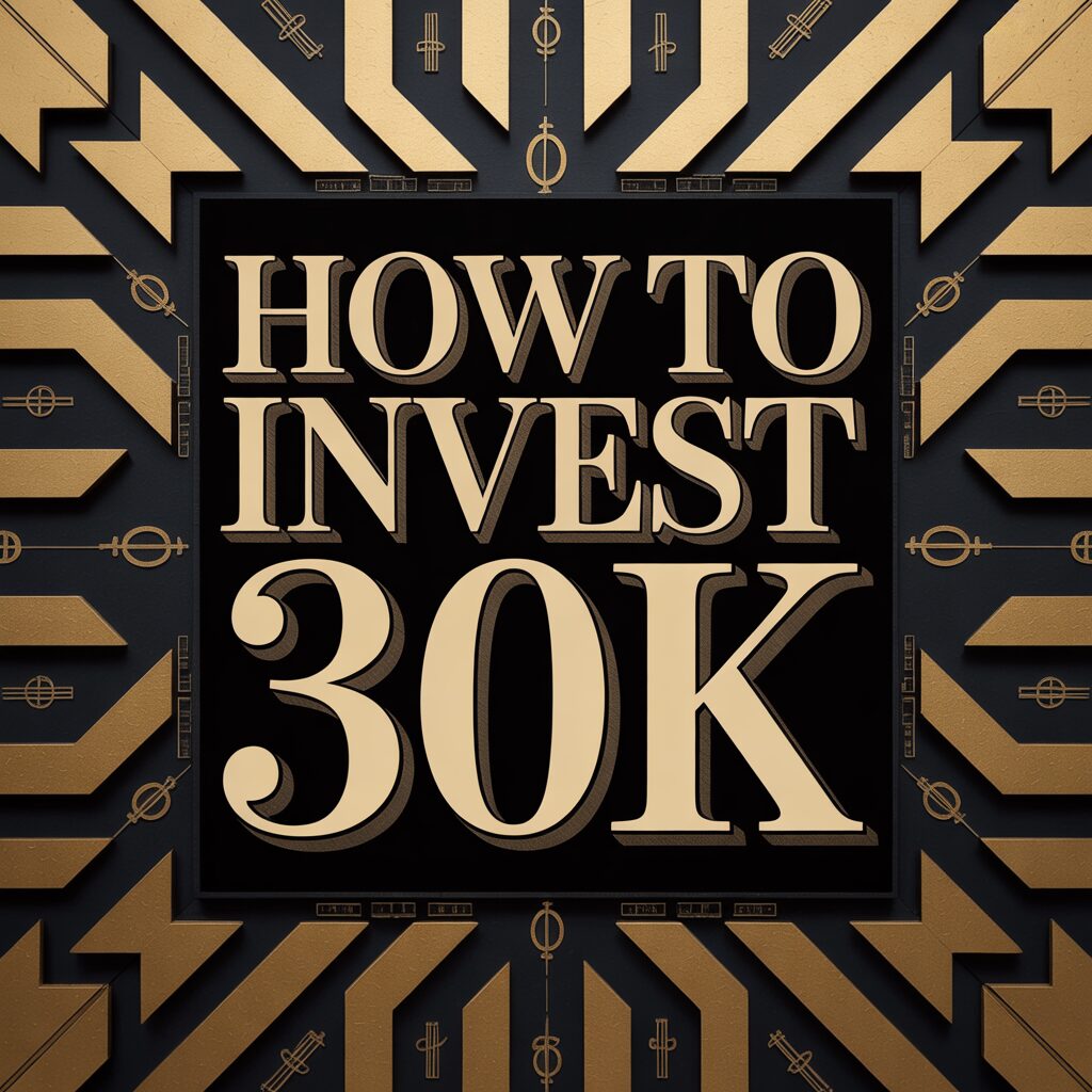 how to invest 30k